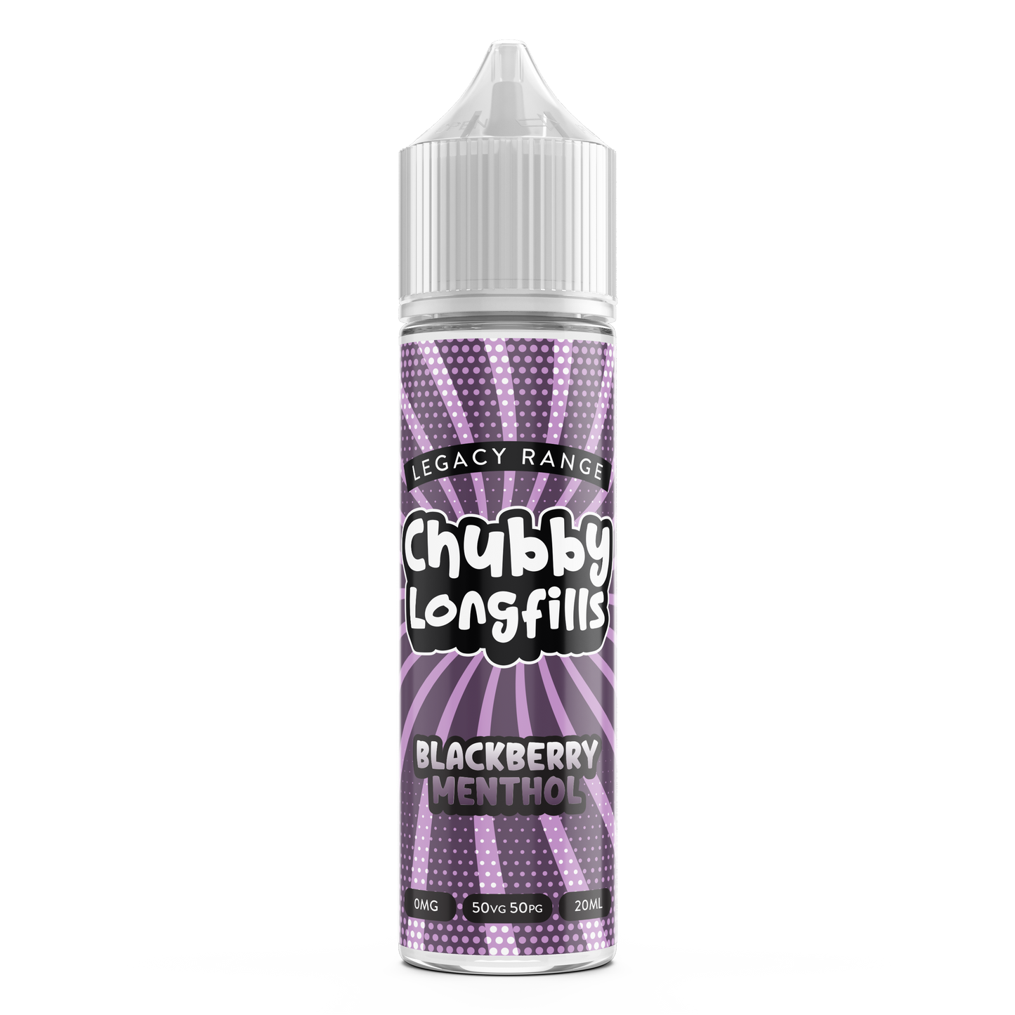 60ml Chubby Longfill - Blackberry Menthol