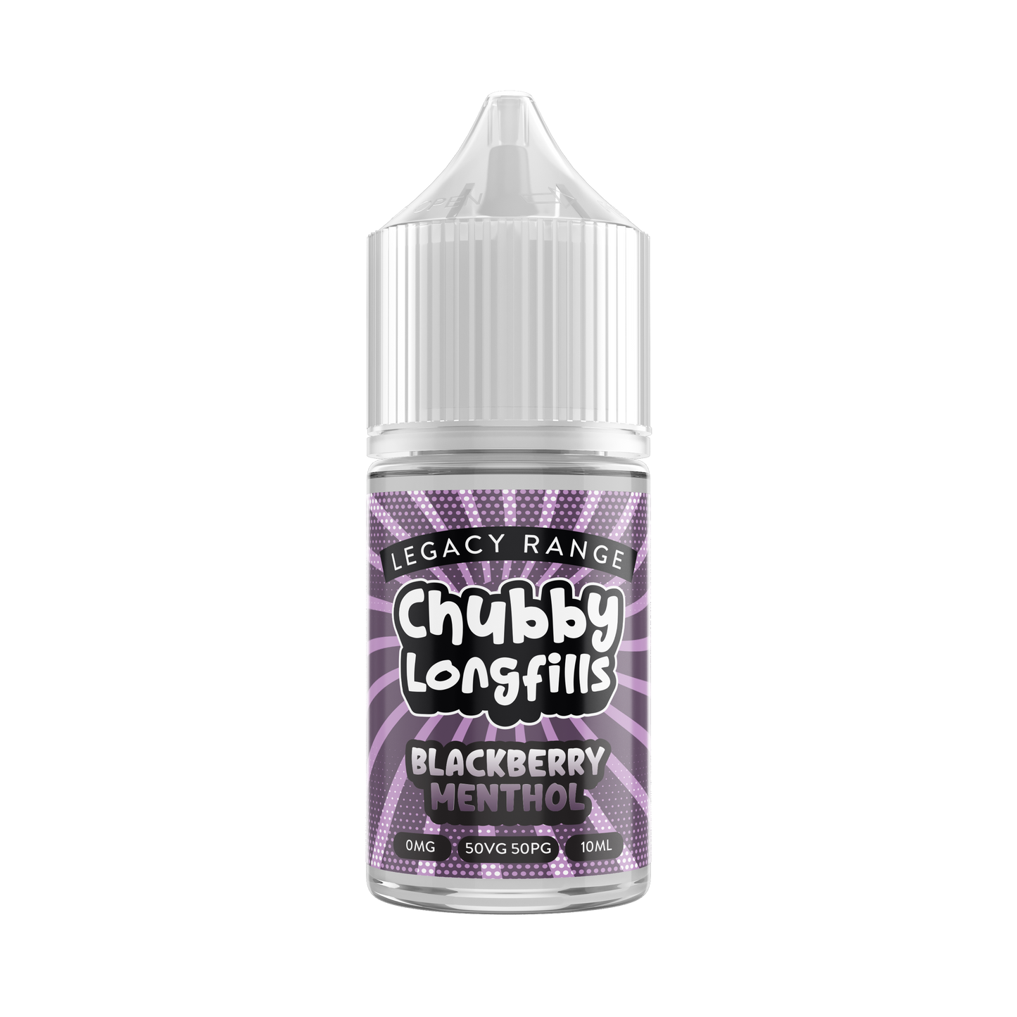 30ml Chubby Longfill - Blackberry Menthol