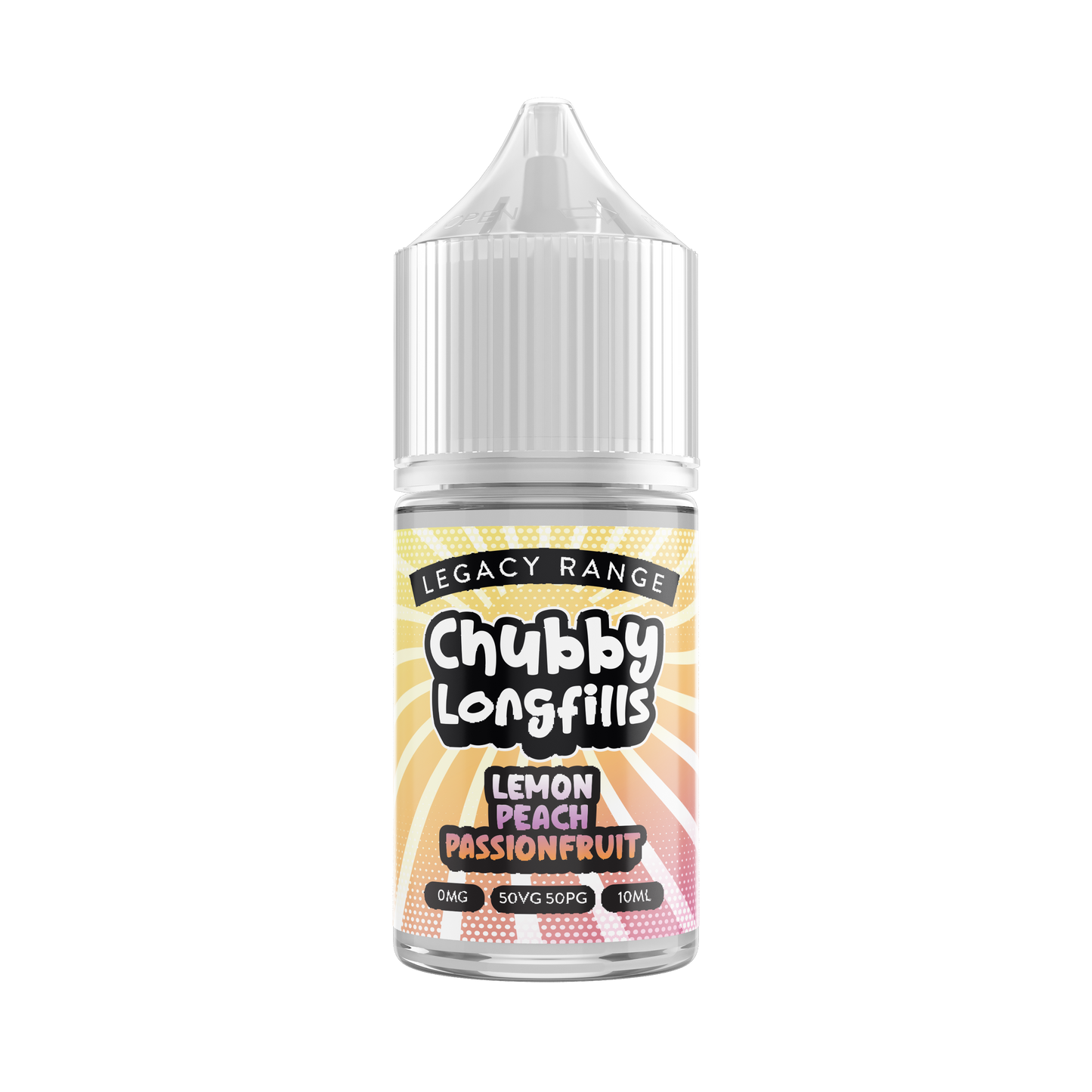 30ml Chubby Longfill - Lemon Peach Passionfruit