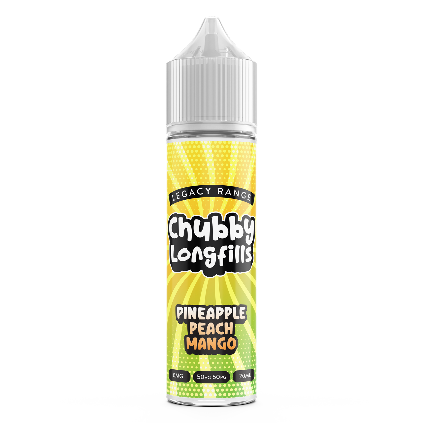 60ml Chubby Longfill - Pineapple Peach Mango