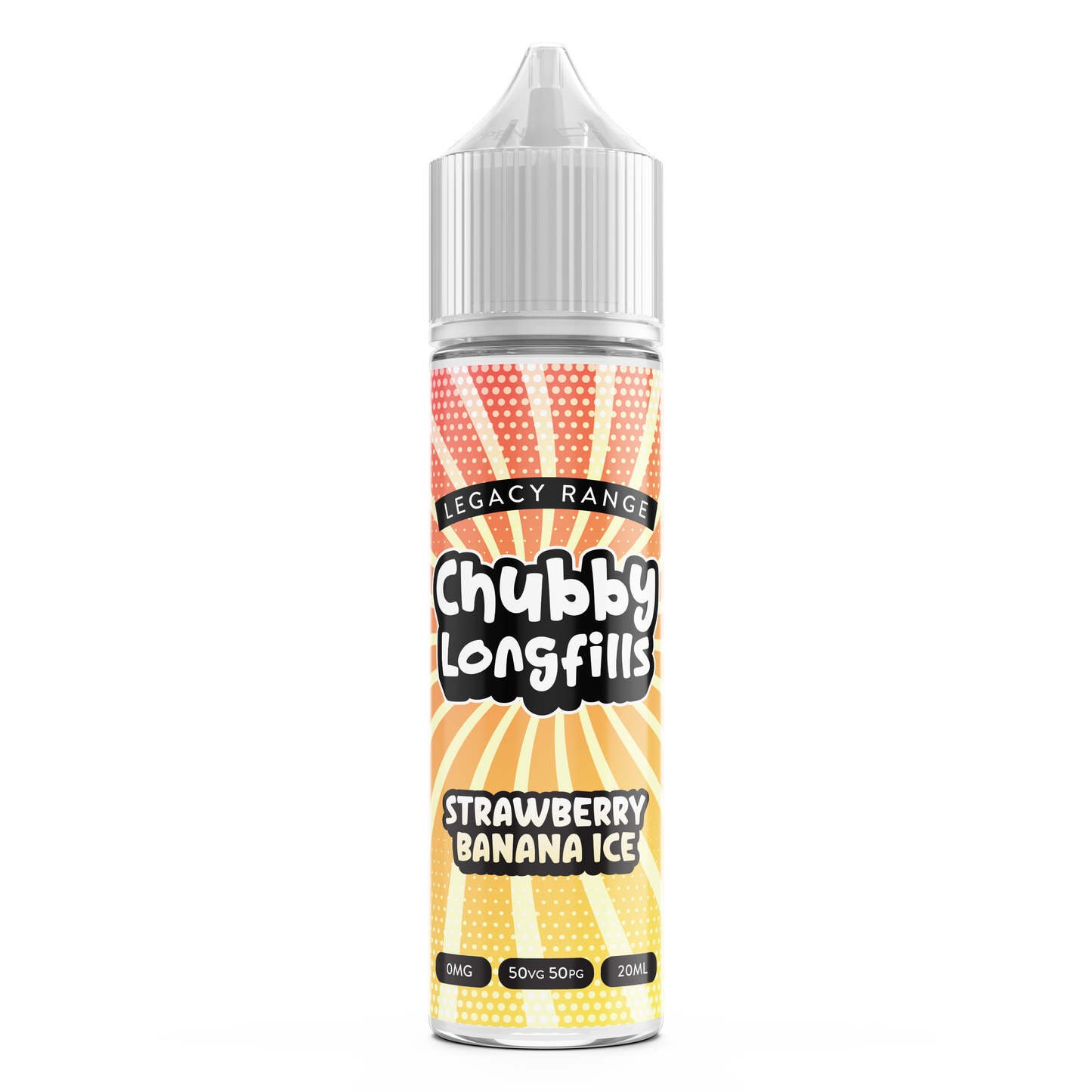 60ml Chubby Longfill - Strawberry Banana Ice