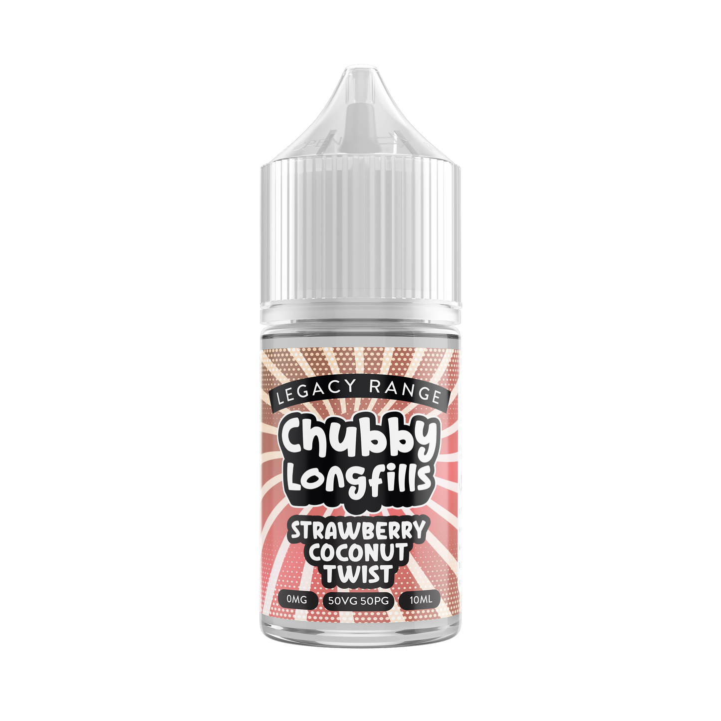 30ml Chubby Longfill - Strawberry Coconut Twist