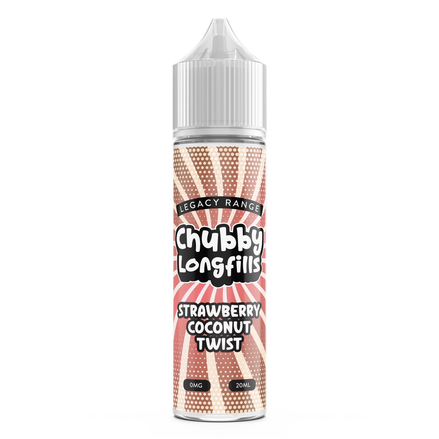 60ml Chubby Longfill - Strawberry Coconut Twist