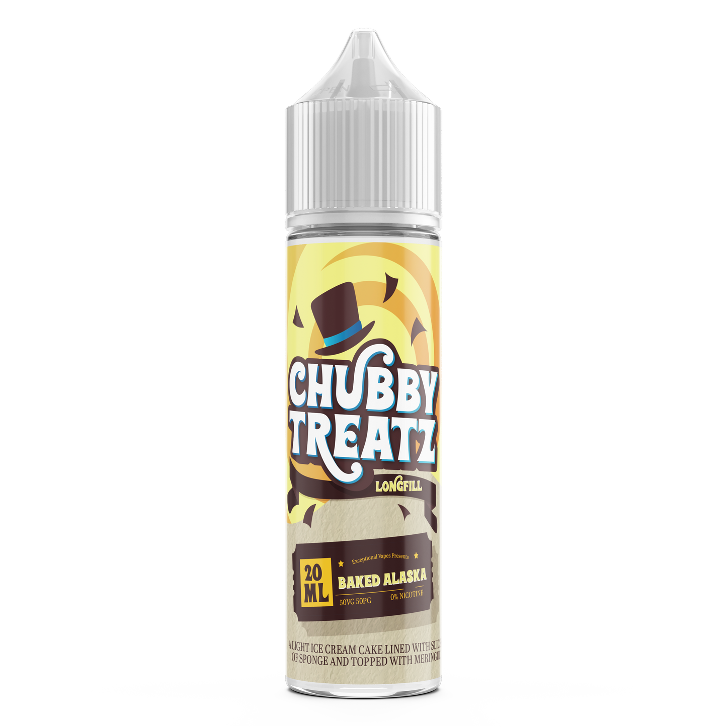 60ml Chubby Treatz Longfill - Baked Alaska