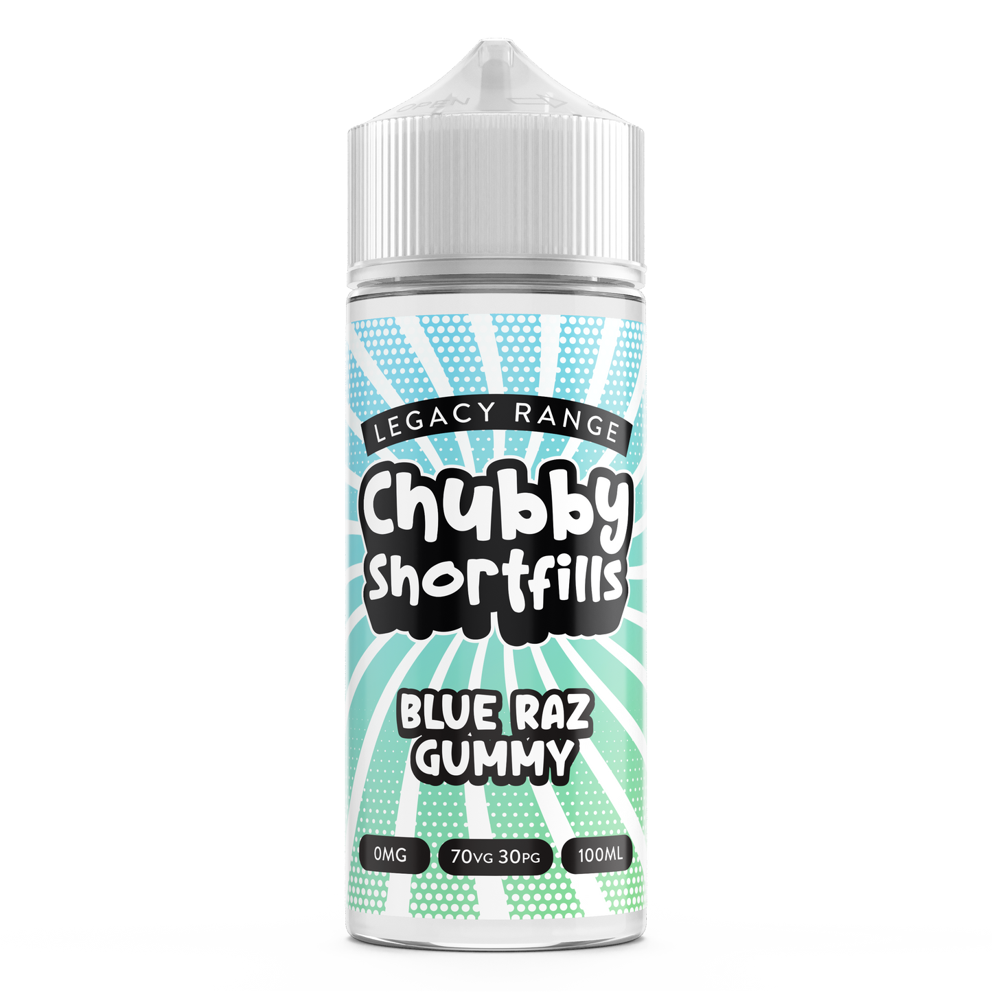 Chubby Shortfill - Blue Raz Gummy