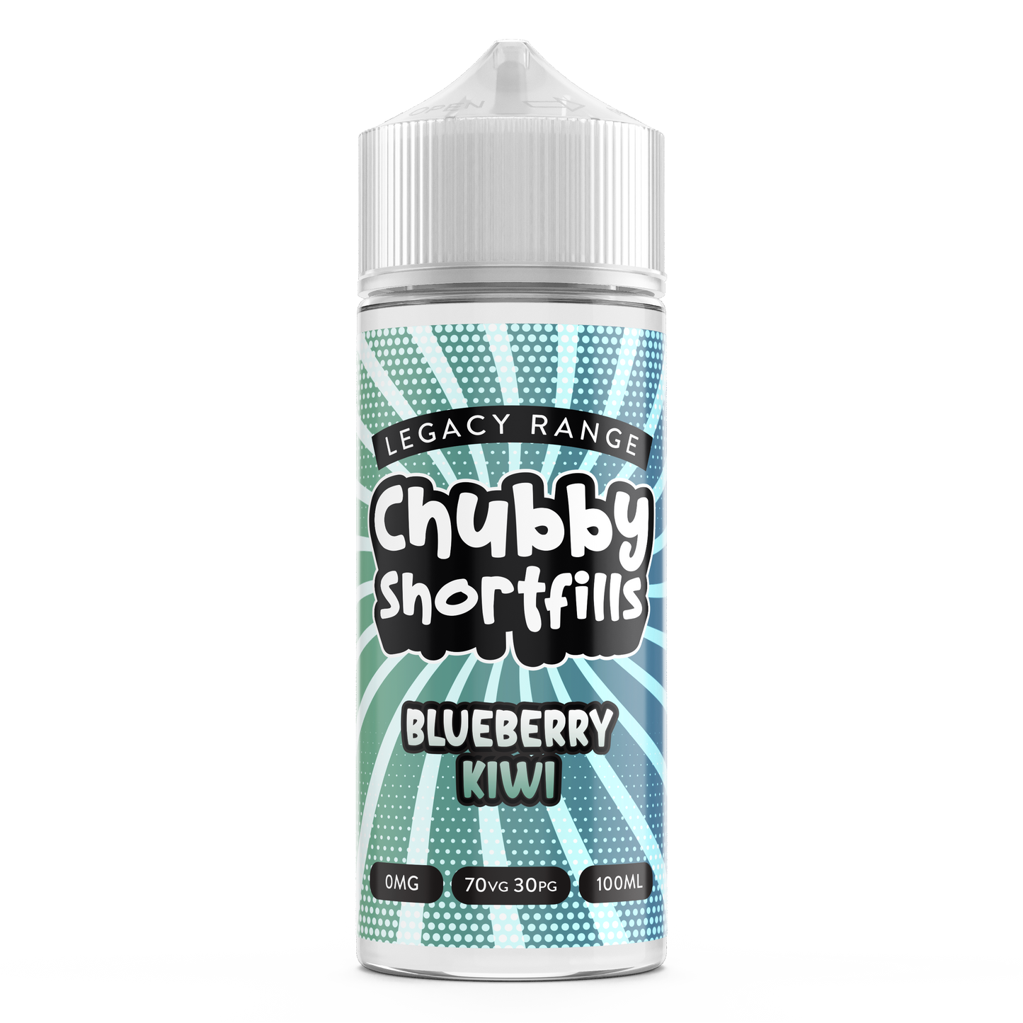 Chubby Shortfill - Blueberry Kiwi