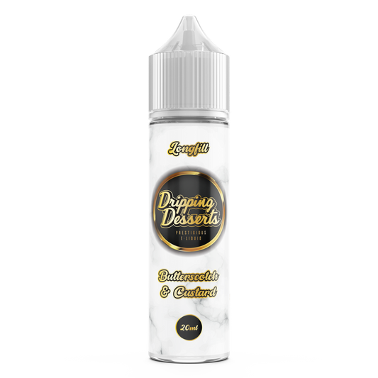 60ml Dripping Desserts Longfill - Butterscotch Custard