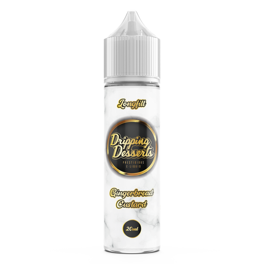 60ml Dripping Desserts Longfill - Gingerbread Custard