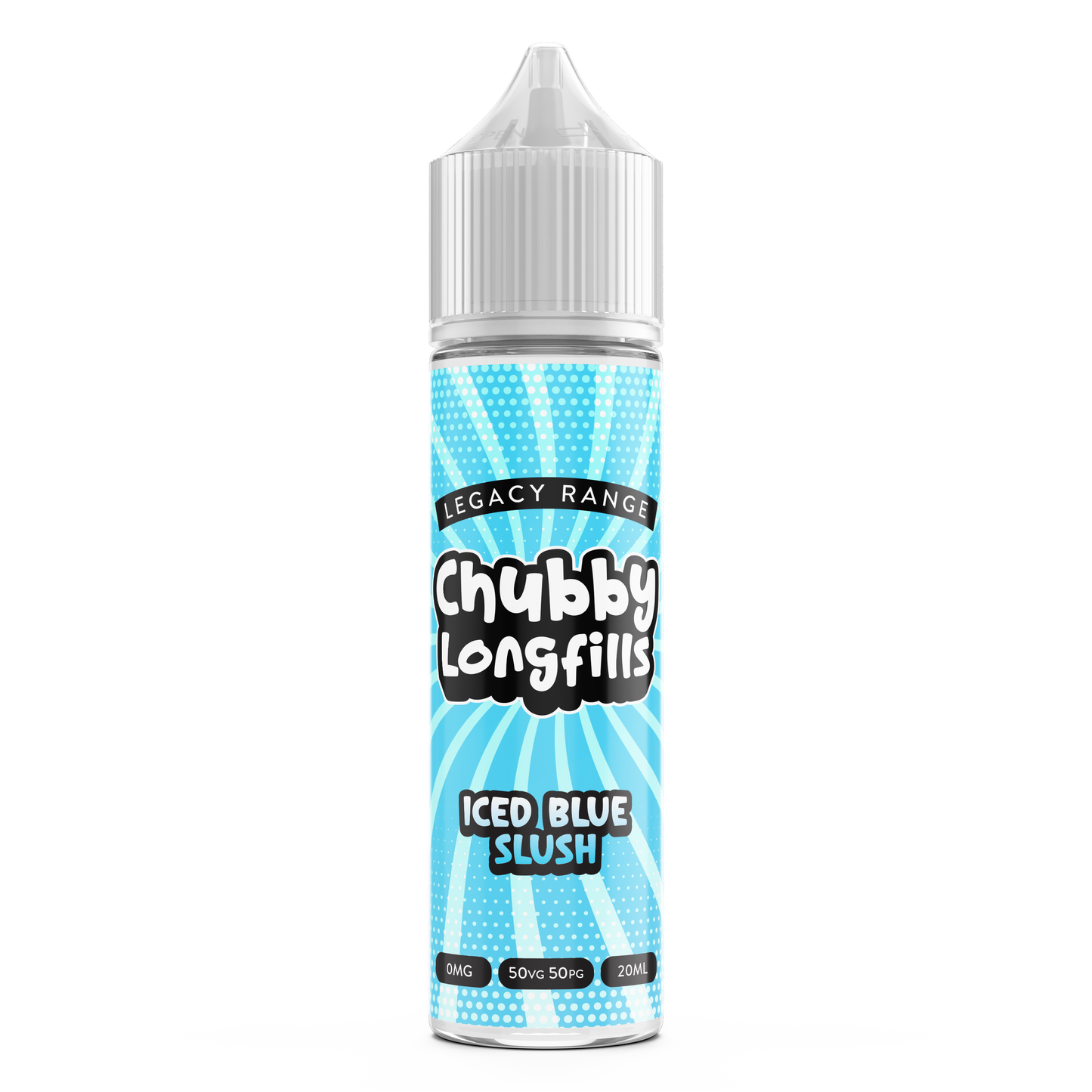 60ml Chubby Longfill - Iced Blue Slush