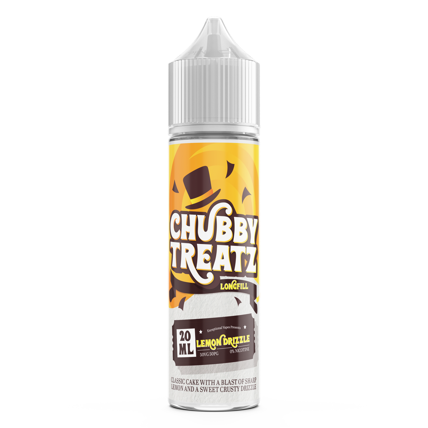 60ml Chubby Treatz Longfill - Lemon Drizzle