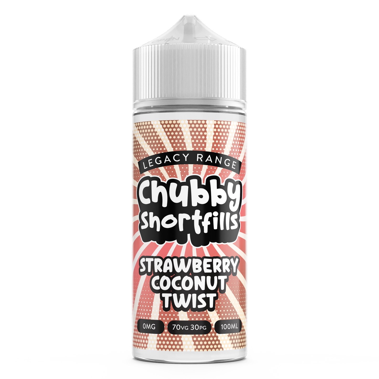 Chubby Shortfill - Strawberry Coconut Twist