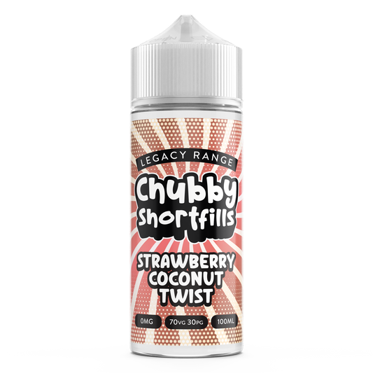 Chubby Shortfill - Strawberry Coconut Twist