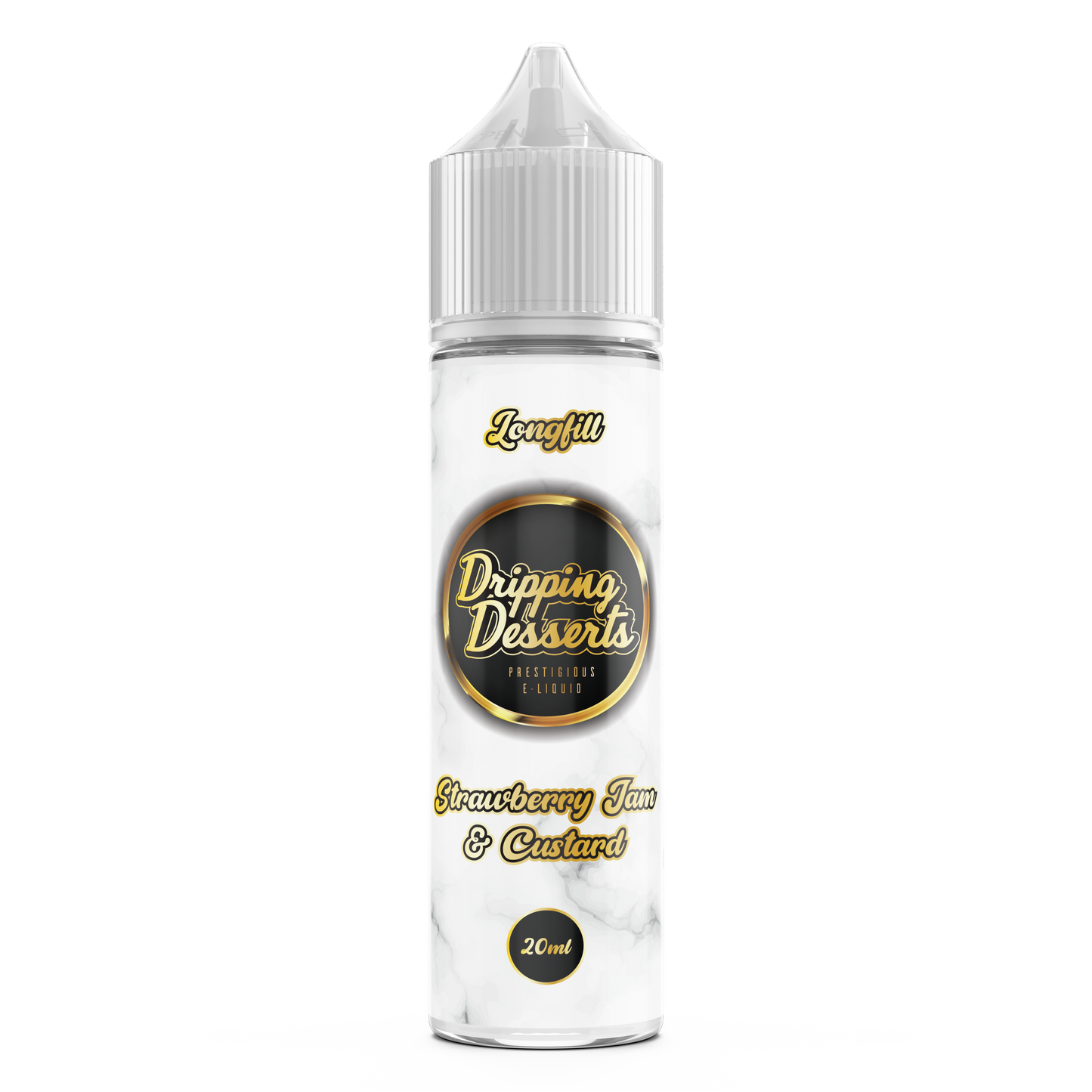 60ml Dripping Desserts Longfill - Strawberry Jam and Custard