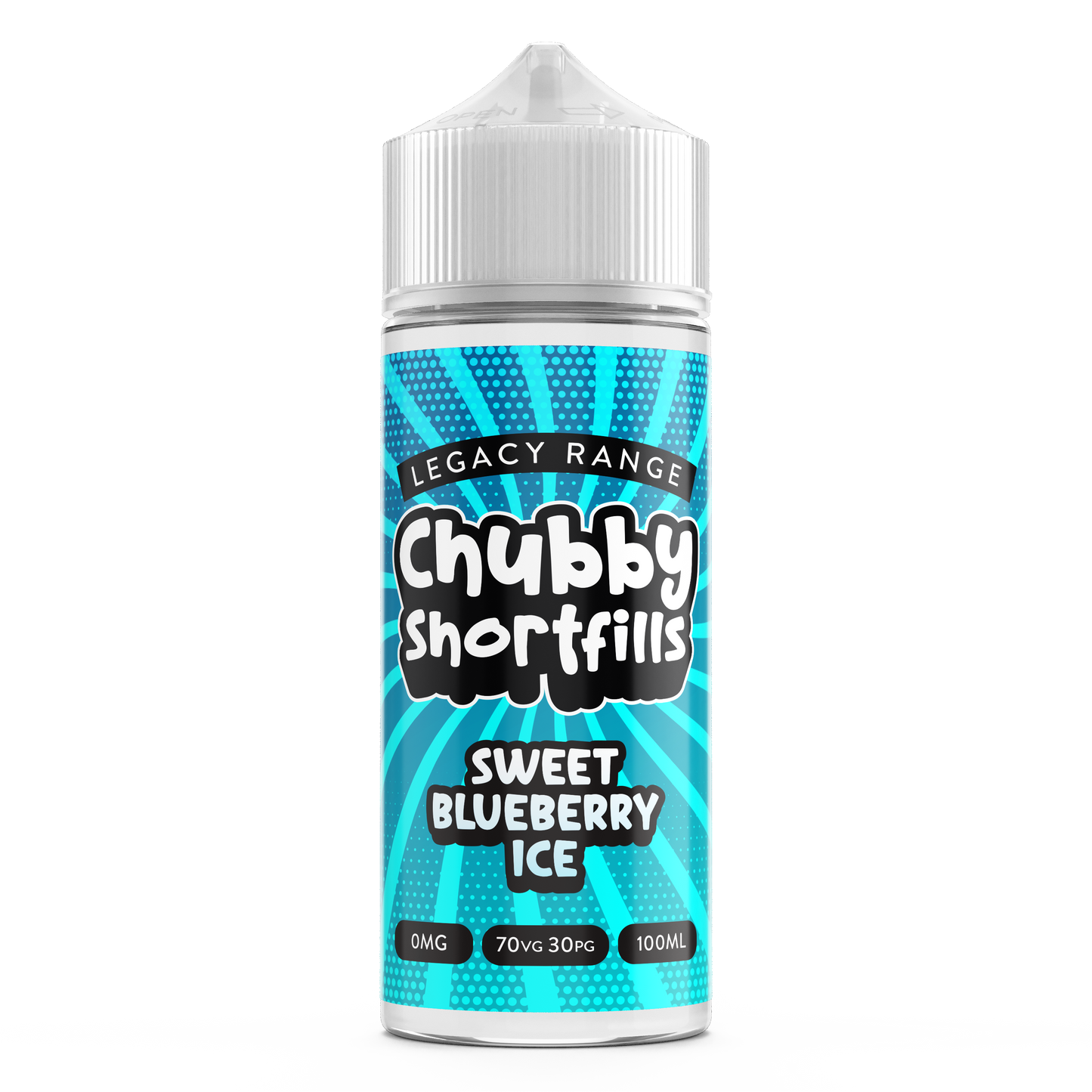 Chubby Shortfill - Sweet Blueberry Ice